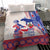 Afro-Haitians Proud Bedding Set Haiti Coat Of Arms Dashiki