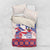 Afro-Haitians Proud Bedding Set Haiti Coat Of Arms Dashiki