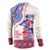 Afro-Haitians Proud Button Sweatshirt Haiti Coat Of Arms Dashiki