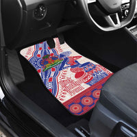 Afro-Haitians Proud Car Mats Haiti Coat Of Arms Dashiki
