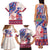 Afro-Haitians Proud Family Matching Tank Maxi Dress and Hawaiian Shirt Haiti Coat Of Arms Dashiki