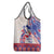 Afro-Haitians Proud Grocery Bag Haiti Coat Of Arms Dashiki