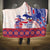 Afro-Haitians Proud Hooded Blanket Haiti Coat Of Arms Dashiki
