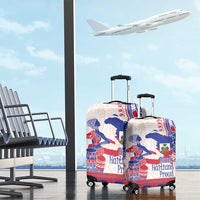 Afro-Haitians Proud Luggage Cover Haiti Coat Of Arms Dashiki