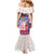 Afro-Haitians Proud Mermaid Dress Haiti Coat Of Arms Dashiki