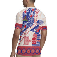 Afro-Haitians Proud Rugby Jersey Haiti Coat Of Arms Dashiki