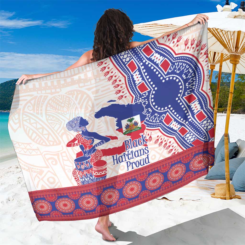 Afro-Haitians Proud Sarong Haiti Coat Of Arms Dashiki