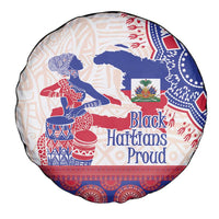 Afro-Haitians Proud Spare Tire Cover Haiti Coat Of Arms Dashiki