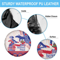 Afro-Haitians Proud Spare Tire Cover Haiti Coat Of Arms Dashiki
