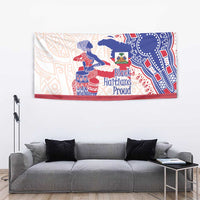 Afro-Haitians Proud Tapestry Haiti Coat Of Arms Dashiki