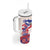 Afro-Haitians Proud Tumbler With Handle Haiti Coat Of Arms Dashiki