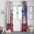 Afro-Haitians Proud Window Curtain Haiti Coat Of Arms Dashiki