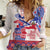 Afro-Haitians Proud Women Casual Shirt Haiti Coat Of Arms Dashiki
