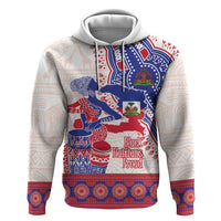 Afro-Haitians Proud Zip Hoodie Haiti Coat Of Arms Dashiki