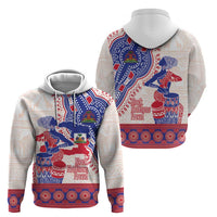 Afro-Haitians Proud Zip Hoodie Haiti Coat Of Arms Dashiki