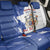 Personalised Saint-Domingue Back Car Seat Cover Coat Of Arms Grunge Style