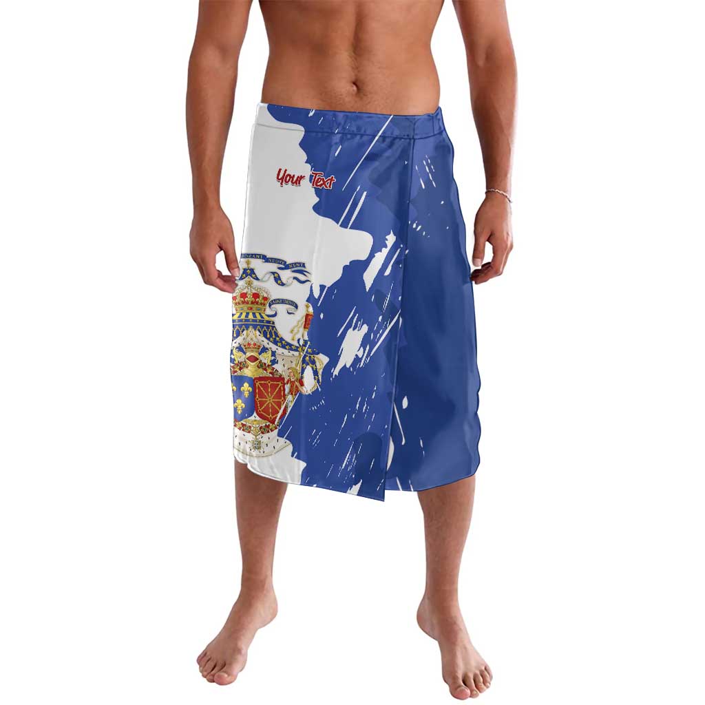 Personalised Saint-Domingue Lavalava Coat Of Arms Grunge Style