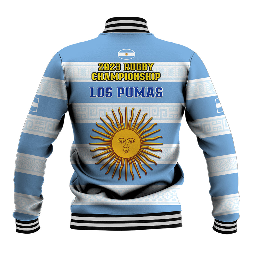 Argentina Rugby Baseball Jacket Los Pumas 2023 Go Champions Unique Style - Wonder Print Shop