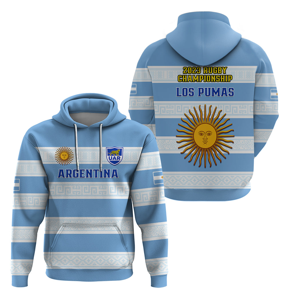 Argentina Rugby Hoodie Los Pumas 2023 Go Champions Unique Style - Wonder Print Shop