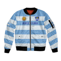 Argentina Rugby Sleeve Zip Bomber Jacket Los Pumas 2023 Go Champions Unique Style - Wonder Print Shop