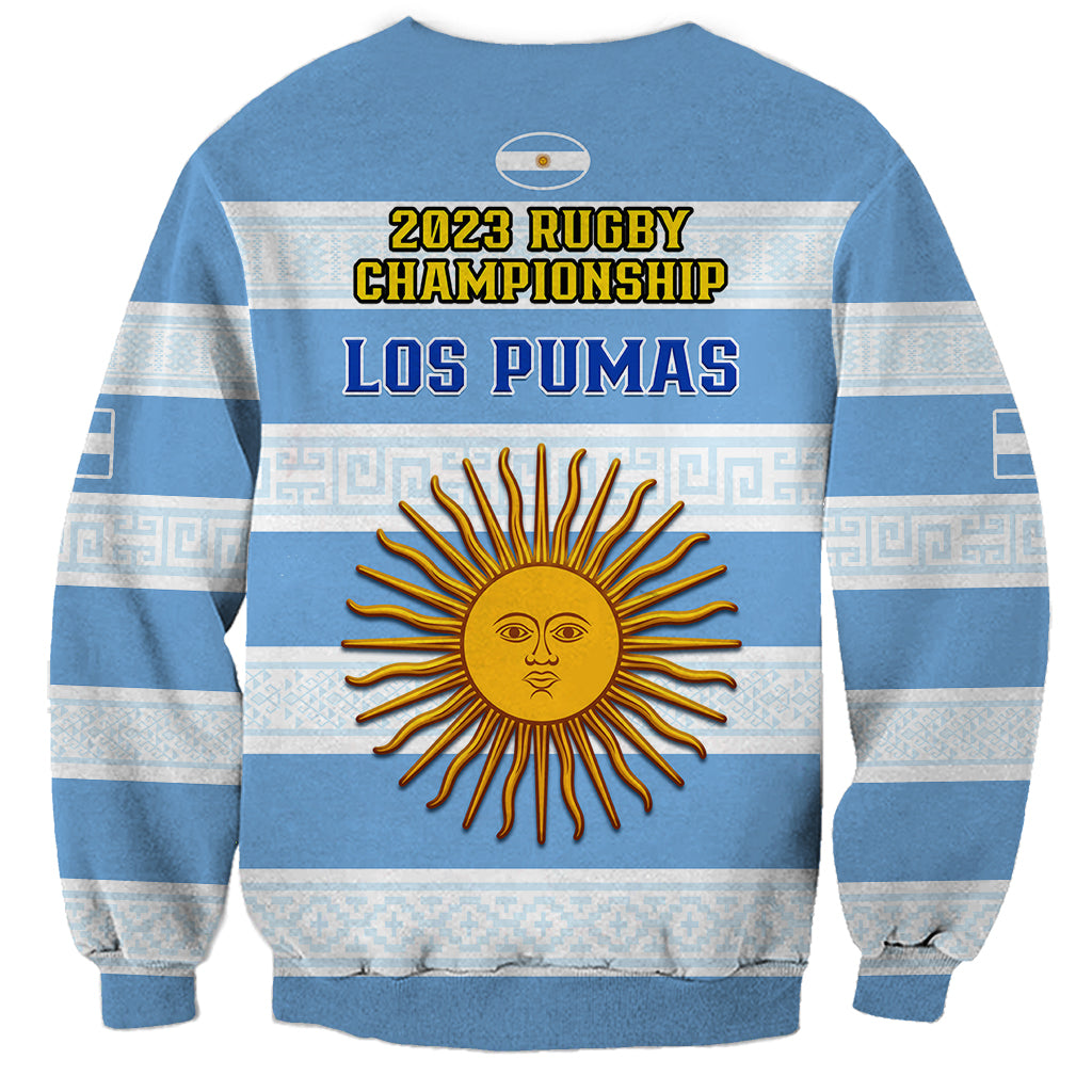 Argentina Rugby Sweatshirt Los Pumas 2023 Go Champions Unique Style - Wonder Print Shop