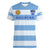Argentina Rugby Women V Neck T Shirt Los Pumas 2023 Go Champions Unique Style - Wonder Print Shop