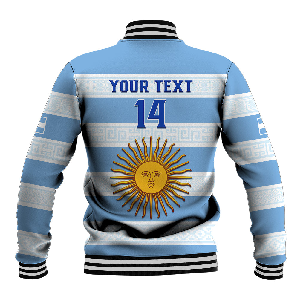 Personalised Argentina Rugby Baseball Jacket Los Pumas 2023 Go Champions Unique Style - Wonder Print Shop