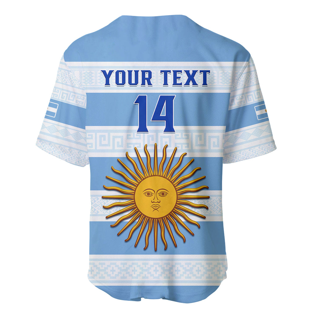 Personalised Argentina Rugby Baseball Jersey Los Pumas 2023 Go Champions Unique Style - Wonder Print Shop