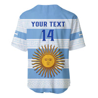 Personalised Argentina Rugby Baseball Jersey Los Pumas 2023 Go Champions Unique Style - Wonder Print Shop