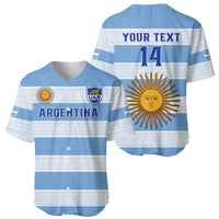 Personalised Argentina Rugby Baseball Jersey Los Pumas 2023 Go Champions Unique Style - Wonder Print Shop