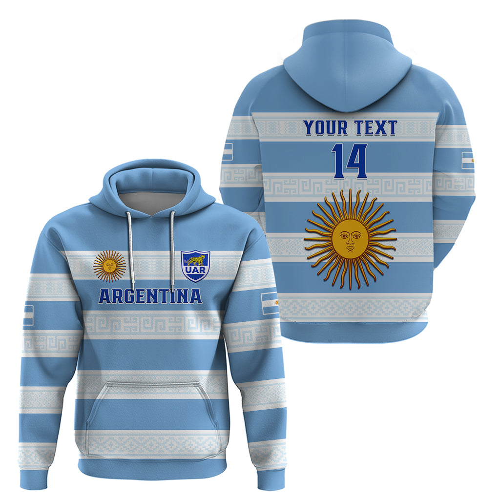 Personalised Argentina Rugby Hoodie Los Pumas 2023 Go Champions Unique Style - Wonder Print Shop