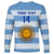 Personalised Argentina Rugby Long Sleeve Shirt Los Pumas 2023 Go Champions Unique Style - Wonder Print Shop