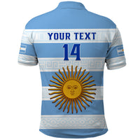 Personalised Argentina Rugby Polo Shirt Los Pumas 2023 Go Champions Unique Style - Wonder Print Shop