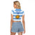 Personalised Argentina Rugby Raglan Cropped T Shirt Los Pumas 2023 Go Champions Unique Style - Wonder Print Shop