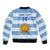 Personalised Argentina Rugby Sleeve Zip Bomber Jacket Los Pumas 2023 Go Champions Unique Style - Wonder Print Shop