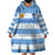 Personalised Argentina Rugby Wearable Blanket Hoodie Los Pumas 2023 Go Champions Unique Style - Wonder Print Shop
