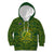 Personalised Australia Rugby Kid Hoodie Wallabies 2023 Go Champions Indigenous Art - Wonder Print Shop