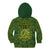 Personalised Australia Rugby Kid Hoodie Wallabies 2023 Go Champions Indigenous Art - Wonder Print Shop