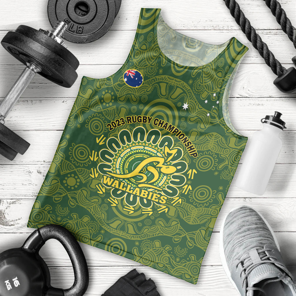 personalised-australia-rugby-men-tank-top-wallabies-2023-go-champions-indigenous-art
