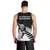 New Zealand Silver Fern Rugby Men Tank Top All Black Go Champions Maori Pattern LT14