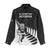 New Zealand Silver Fern Rugby Women Casual Shirt All Black Go Champions Maori Pattern LT14