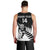 Personalised New Zealand Silver Fern Rugby Men Tank Top All Black Go Champions Maori Pattern LT14
