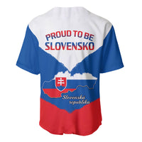 17 July Slovakia Independence Day Baseball Jersey Proud To Be Slovensko - Wonder Print Shop