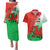 Custom Pride Cymru Couples Matching Puletasi Dress and Hawaiian Shirt 2023 Wales LGBT With Welsh Red Dragon - Wonder Print Shop