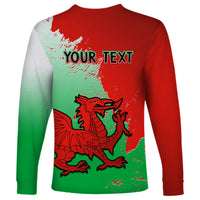 Custom Pride Cymru Long Sleeve Shirt 2023 Wales LGBT With Welsh Red Dragon - Wonder Print Shop