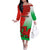 Custom Pride Cymru Off The Shoulder Long Sleeve Dress 2023 Wales LGBT With Welsh Red Dragon - Wonder Print Shop