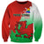 Custom Pride Cymru Sweatshirt 2023 Wales LGBT With Welsh Red Dragon - Wonder Print Shop
