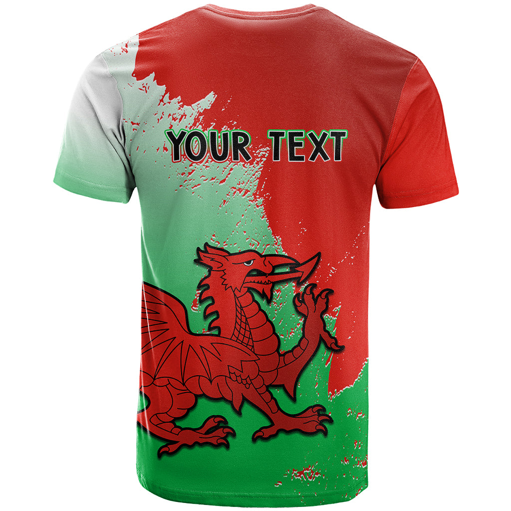 Custom Pride Cymru T Shirt 2023 Wales LGBT With Welsh Red Dragon - Wonder Print Shop