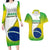 Brazil Couples Matching Long Sleeve Bodycon Dress and Hawaiian Shirt Sete de Setembro Happy Independence Day - Wonder Print Shop