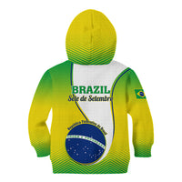 Brazil Kid Hoodie Sete de Setembro Happy Independence Day - Wonder Print Shop